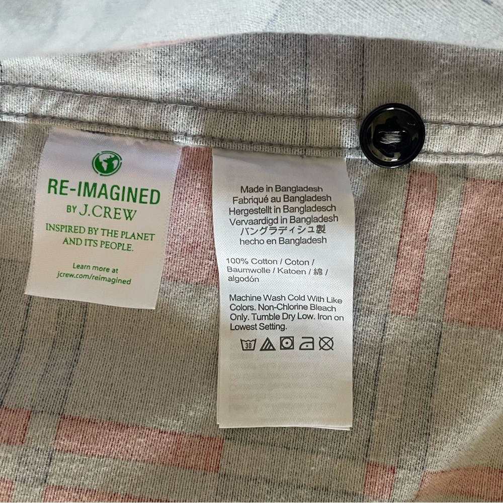 J. Crew Red and Blue Checkered Shirt - Picture 7 of 7